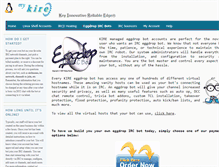Tablet Screenshot of eggdrops.net